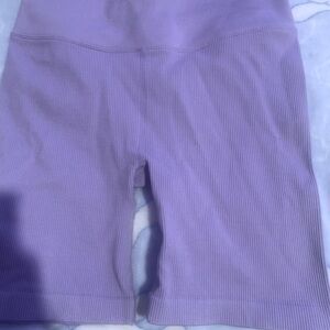 Spiritual Ganger purple biker shorts